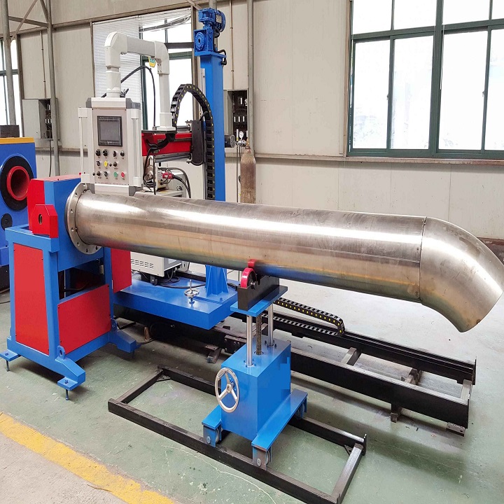Utilisation facile et machine automatique à grande vitesse de soudure de tuyau dans l'usine à gaz d'acier allié